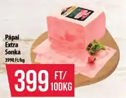 Coop Pápai Extra Sonka ajánlat
