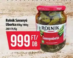 Coop Rolnik Savanyú Uborka ajánlat
