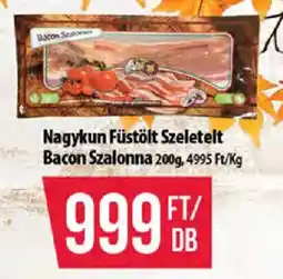 Coop Nagy kun füstölt szeletelt bacon szalonna ajánlat