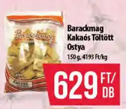 Coop Barackmag kakaós töltött ostya ajánlat