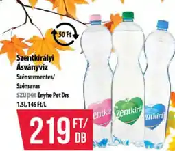 Coop Szentkirályi ásványvíz ajánlat