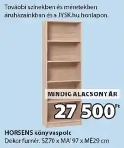 JYSK Horseens könyvespolc ajánlat