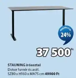 JYSK Stauning írásztal ajánlat