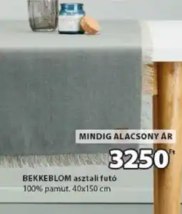 JYSK Bekkeblom asztali futó ajánlat