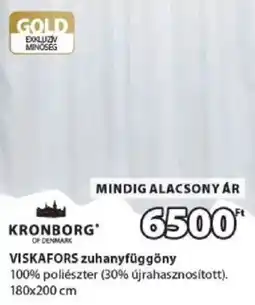 JYSK Kronborg viskafors zuhanyfüggöny ajánlat