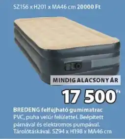 JYSK Bredeng felfújható gumimatrac ajánlat