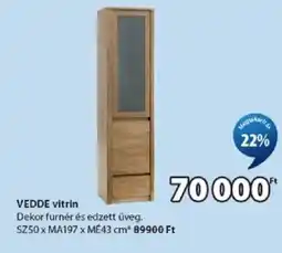 JYSK Vedde vitrin ajánlat