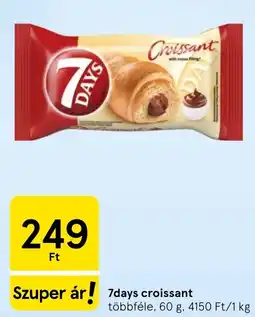 Tesco 7days croissant ajánlat