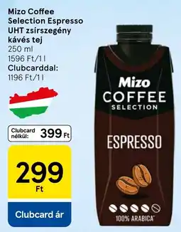Tesco Mizo coffee selection espresso ajánlat
