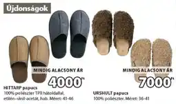 JYSK Hittarp papucs ajánlat