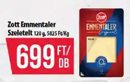 Coop Zott emmentaler ajánlat