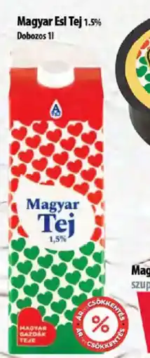 Coop Magyar Tej ajánlat