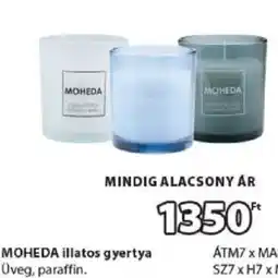 JYSK Moheda illatos gyertya ajánlat