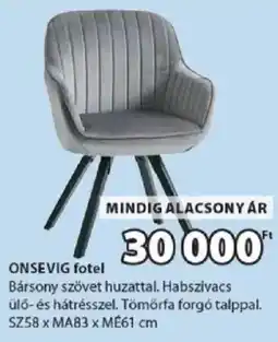 JYSK Onsevig fotel ajánlat
