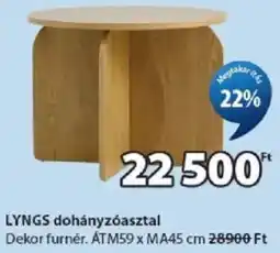 JYSK Lyngs dohányzóasztal ajánlat