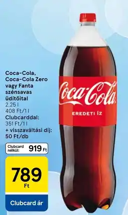Tesco Coca-Cola ajánlat