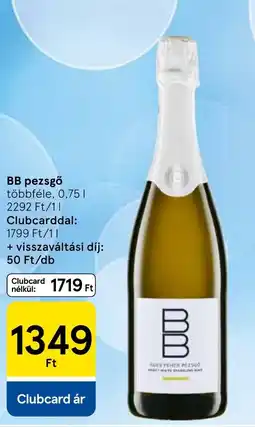 Tesco bb pezsgo ajánlat