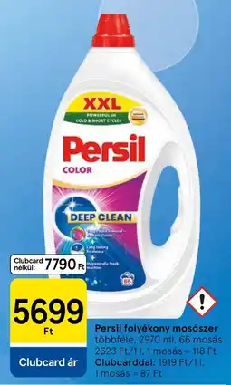 Tesco Persil folyékony mosószer ajánlat