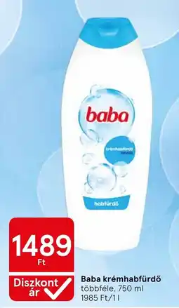 Tesco Baba krémhabfürdő ajánlat