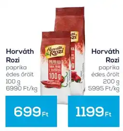 GRoby Horváth Rozi paprika ajánlat