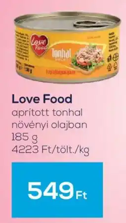 GRoby Love Food aprított tonhal ajánlat