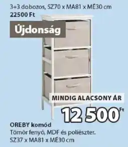 JYSK Oreby komód ajánlat