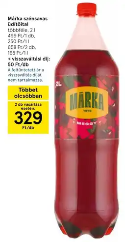 Tesco Márka szénsavas üdítőital ajánlat
