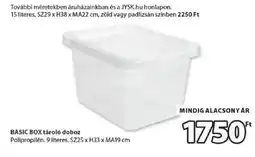 JYSK Basic box tároló doboz ajánlat