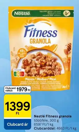 Tesco Nestlé fitness granola ajánlat