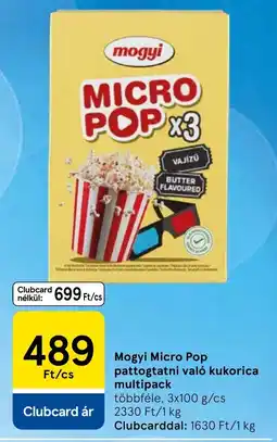 Tesco Mogyi micro pop ajánlat