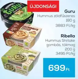 GRoby Guru hummus ajánlat