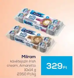 GRoby Milram kávétejszín ajánlat