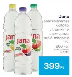 GRoby Jana szénsavmentes üdítőital ajánlat
