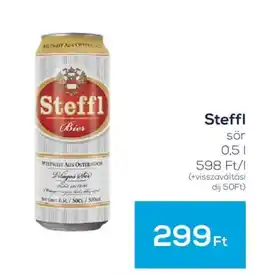 GRoby Steffl sör ajánlat