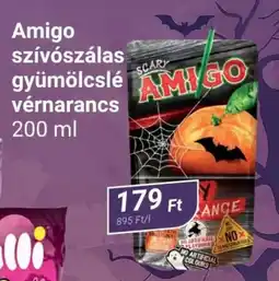 Tom Market Amigo szívószálas gyümölcslé vérnarancs ajánlat