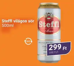 Tom Market Steffl világos sör ajánlat