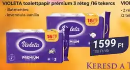 Tom Market Violeta toalettpapír prémium ajánlat