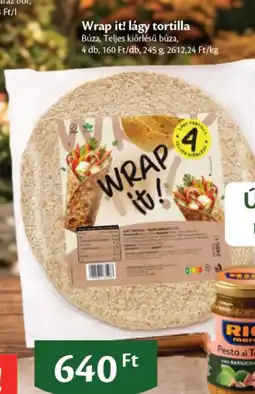 EcoFamily Wrap it! lágy tortilla ajánlat