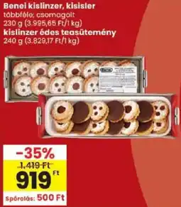 Spar Benei kislinzer, kisisler ajánlat