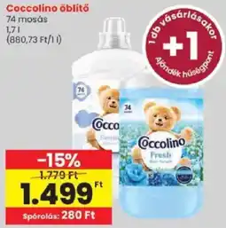 Spar Coccolino öblítő ajánlat