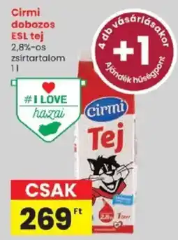 Spar Cirmi tej ajánlat