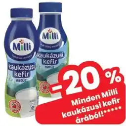 Spar Milli kaukázusi kefir ajánlat