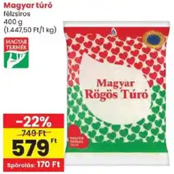 Spar Magyar rögös túró ajánlat