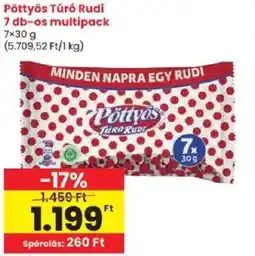 Spar Pöttys Túró Rudi ajánlat