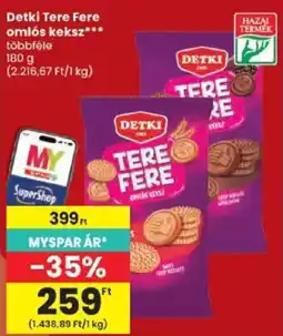 Spar Detki tere fere omlós keksz ajánlat