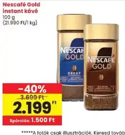 Spar Nescafe gold instant kávé ajánlat