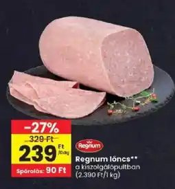 Spar Regnum lőncs ajánlat
