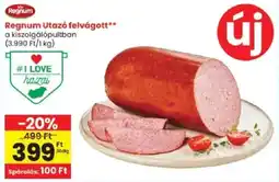 Spar Regnum utazó felvágott ajánlat