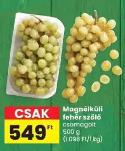 Spar Magnélkúli fehér szőlő ajánlat