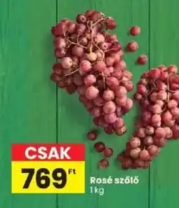 Spar Rosé szőlő ajánlat